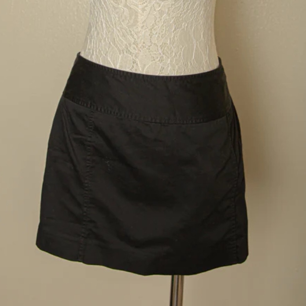 Vintage - Express Black Mini Skirt Stretch / Gothic / Rave / Clubwear Size 4